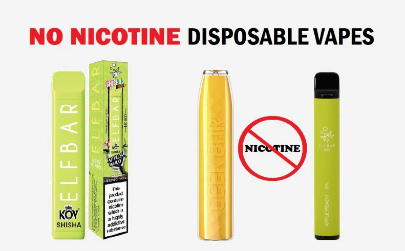  low nicotine disposable vape