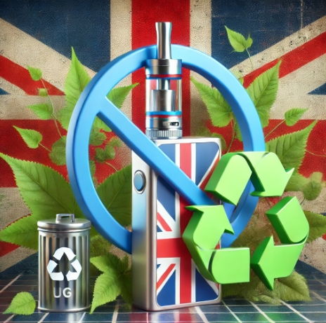 England to Prohibit Disposable Vapes Starting June 2025