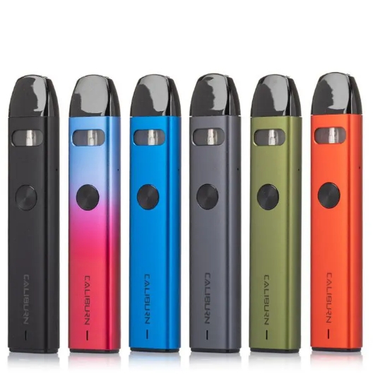 Uwell Caliburn G2 pod vape designed for beginners, featuring a compact design and user-friendly refillable pods.