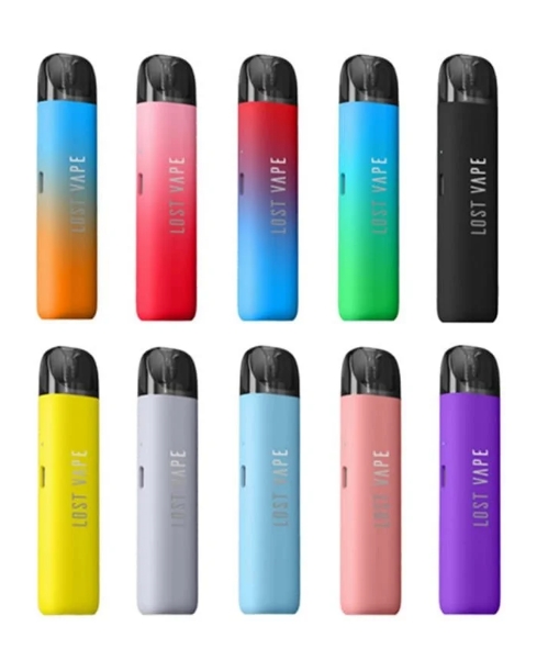 Lost Vape Ursa Nano with an 800mAh battery and user-friendly design, perfect for MTL vaping with refillable pods.