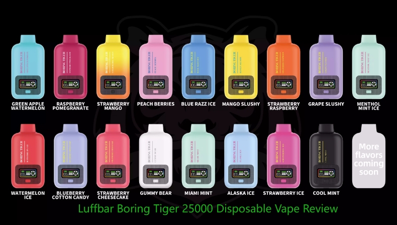 Luffbar Boring Tiger 25000 Disposable Vape Review