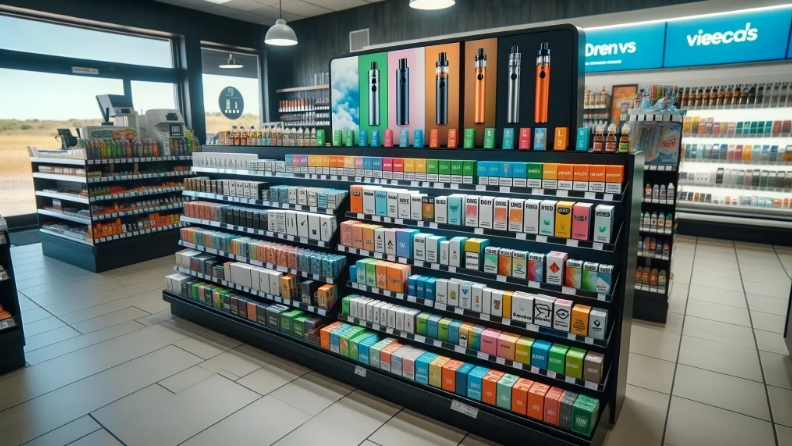 Gas Stations Sell Disposable Vapes