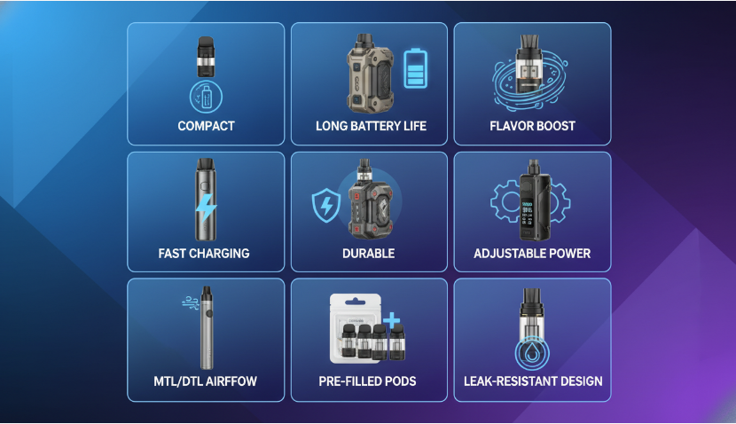 Pod Vapes for Specific Needs Pod Vapes for Specific Needs